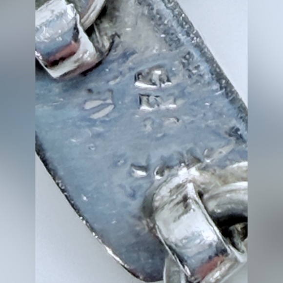 Silpada Rare HTF Sterling Silver & Leopard Jasper Toggle Clasp Bracelet - Picture 11 of 15